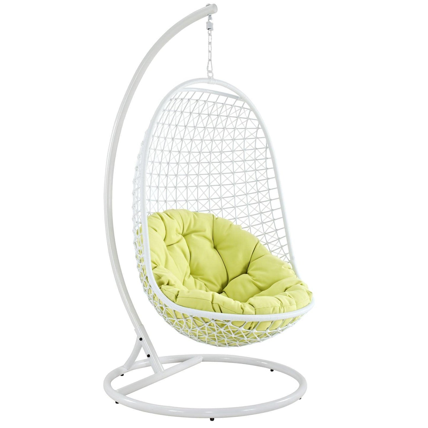 Modway Encounter Swing Outdoor Patio Fabric Lounge Chair FredCo