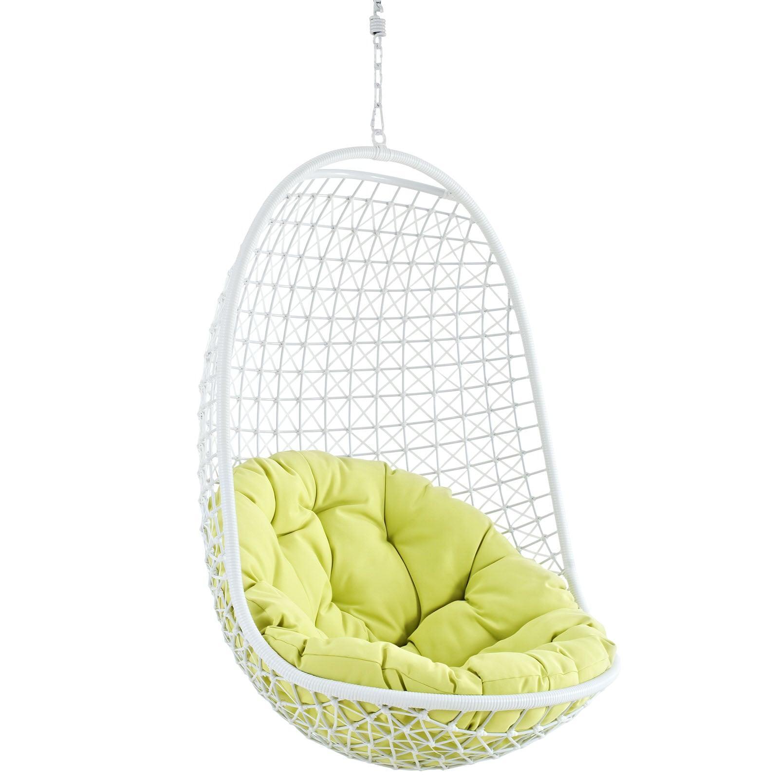 Modway Encounter Swing Outdoor Patio Fabric Lounge Chair FredCo