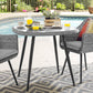 Modway Endeavor 36" Outdoor Patio Wicker Rattan Dining Table FredCo