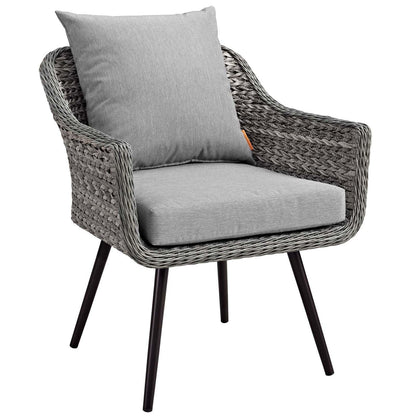 Modway Endeavor Outdoor Patio Wicker Rattan Armchair FredCo