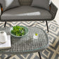 Modway Endeavor Outdoor Patio Wicker Rattan Coffee Table FredCo
