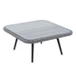 Modway Endeavor Outdoor Patio Wicker Rattan Square Coffee Table FredCo