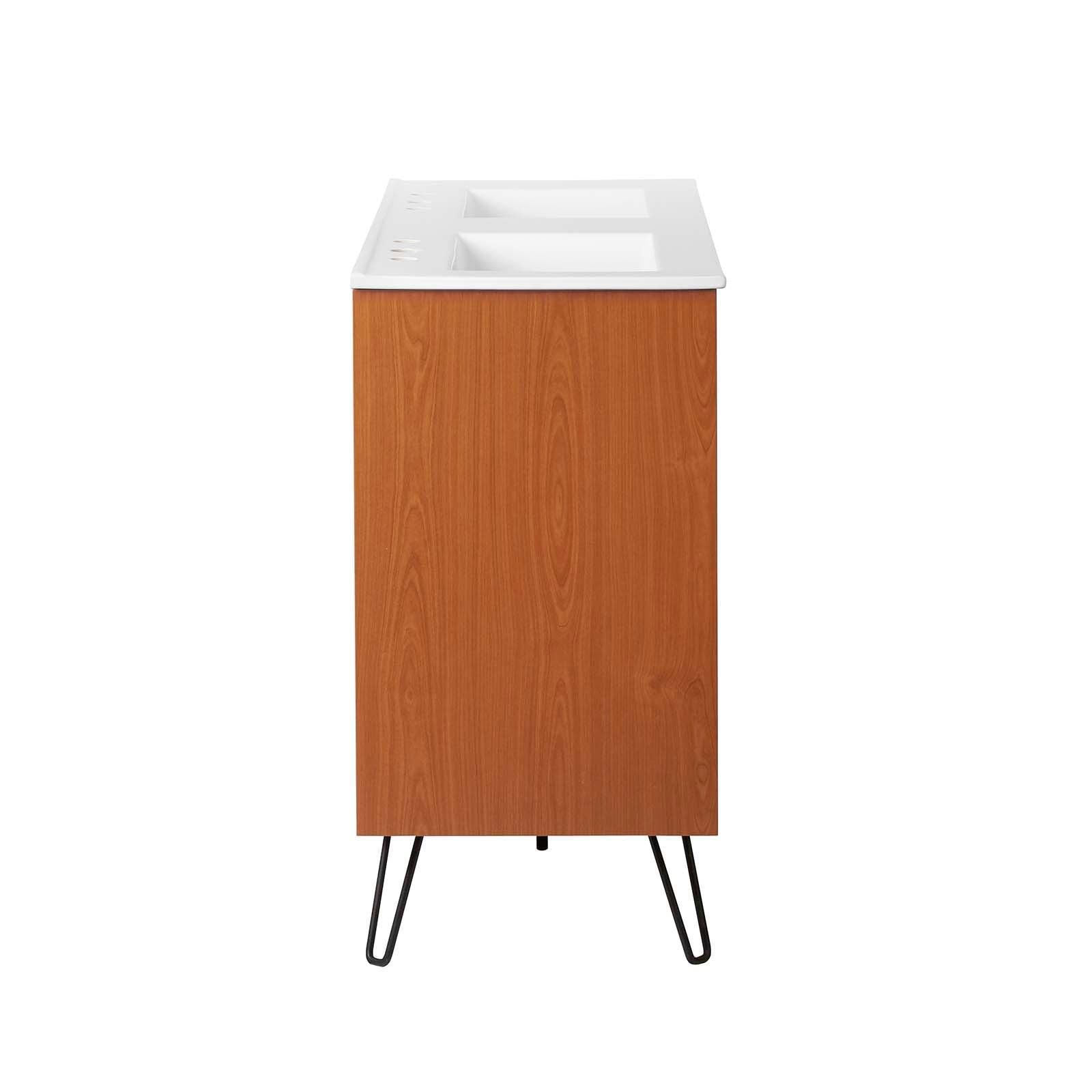 Modway Energize 48" Double Sink Bathroom Vanity FredCo