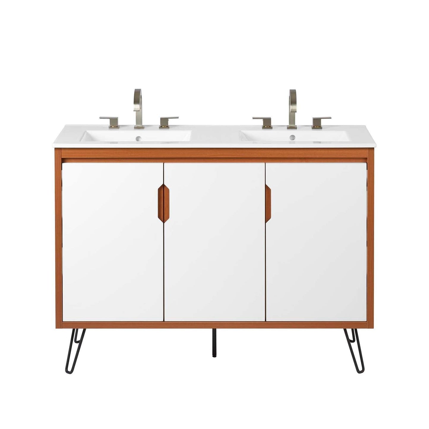 Modway Energize 48" Double Sink Bathroom Vanity FredCo