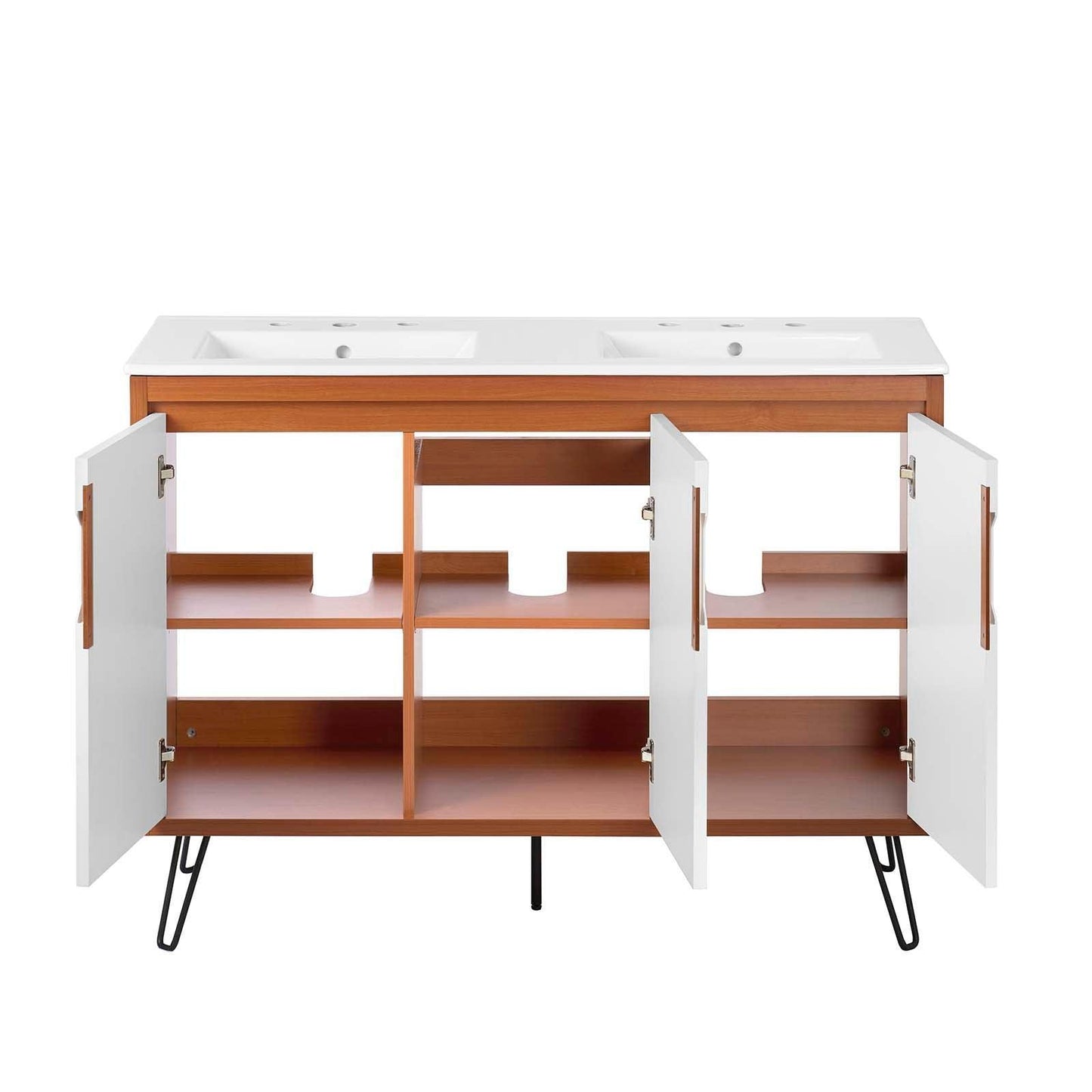 Modway Energize 48" Double Sink Bathroom Vanity FredCo