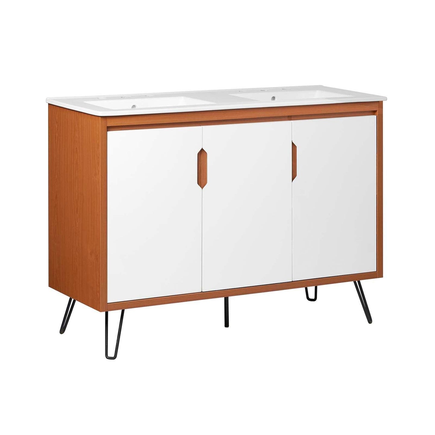 Modway Energize 48" Double Sink Bathroom Vanity FredCo