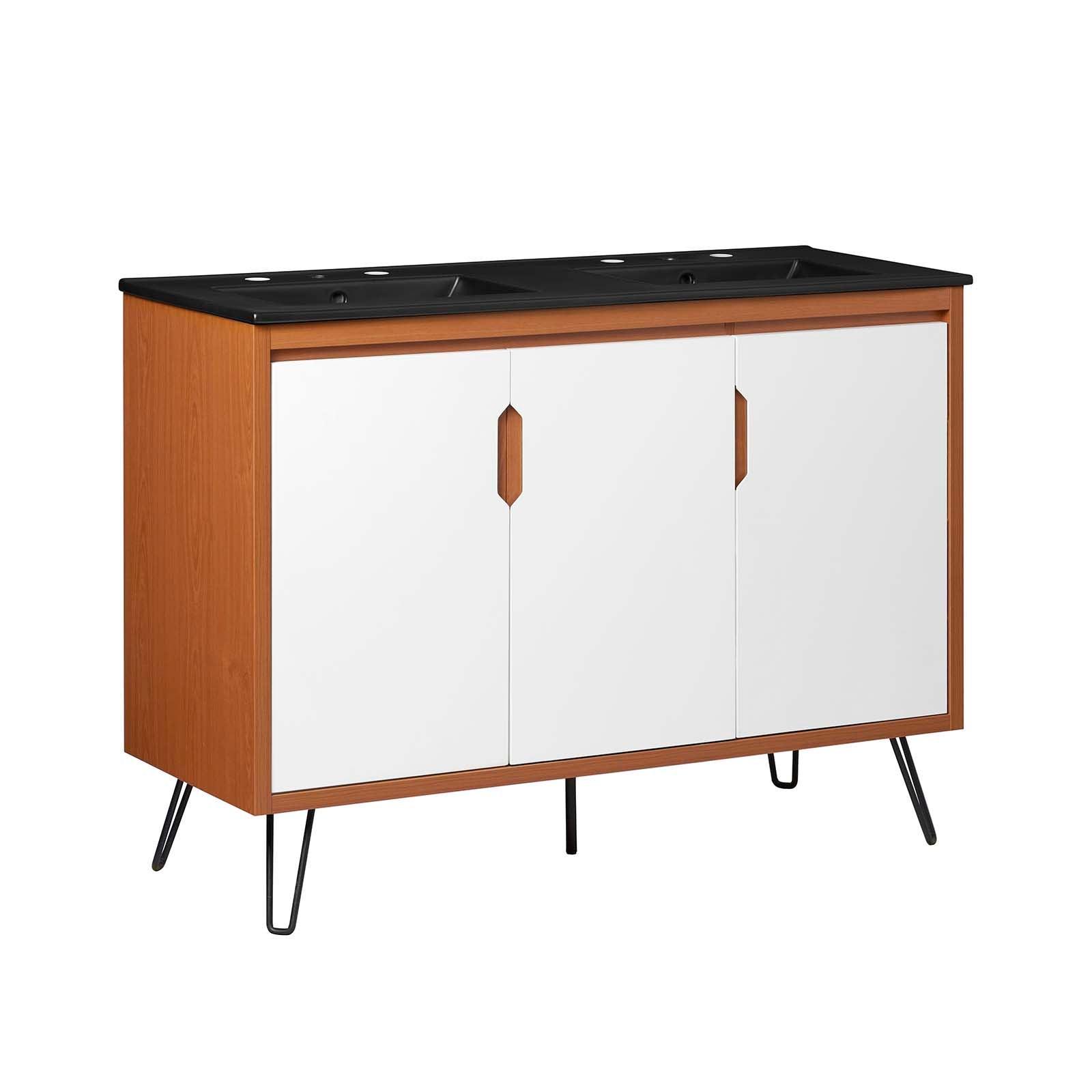 Modway Energize 48" Double Sink Bathroom Vanity FredCo