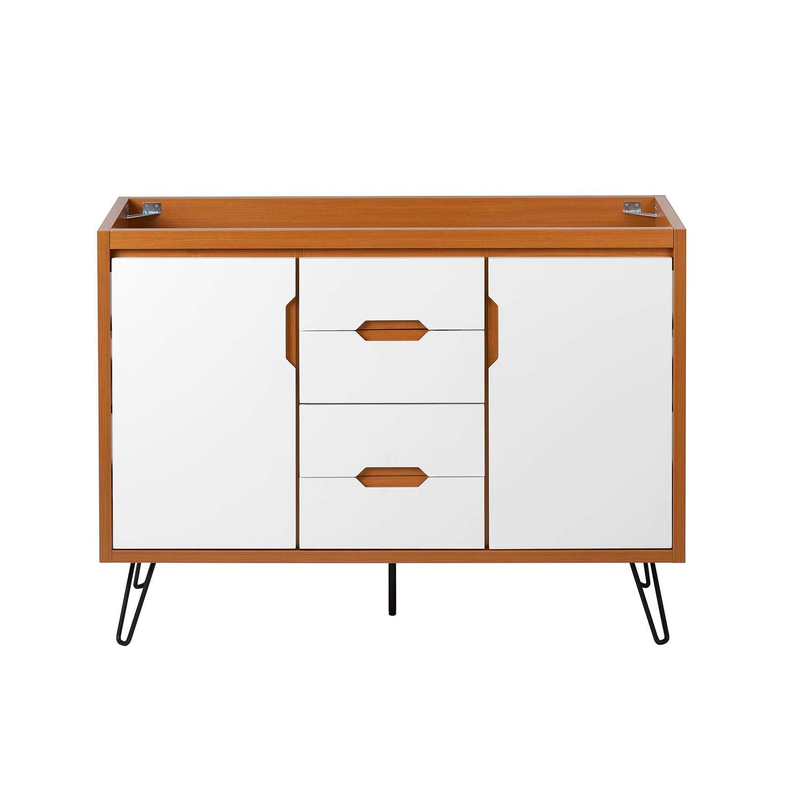 Modway Energize 48" Double Sink Compatible (Not Included) Bathroom Vanity Cabinet FredCo