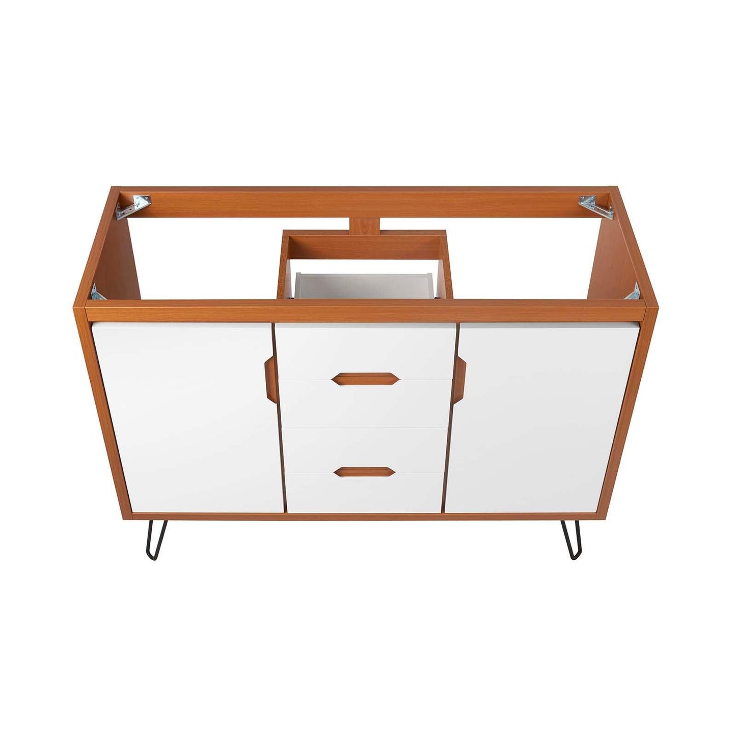 Modway Energize 48" Double Sink Compatible (Not Included) Bathroom Vanity Cabinet FredCo