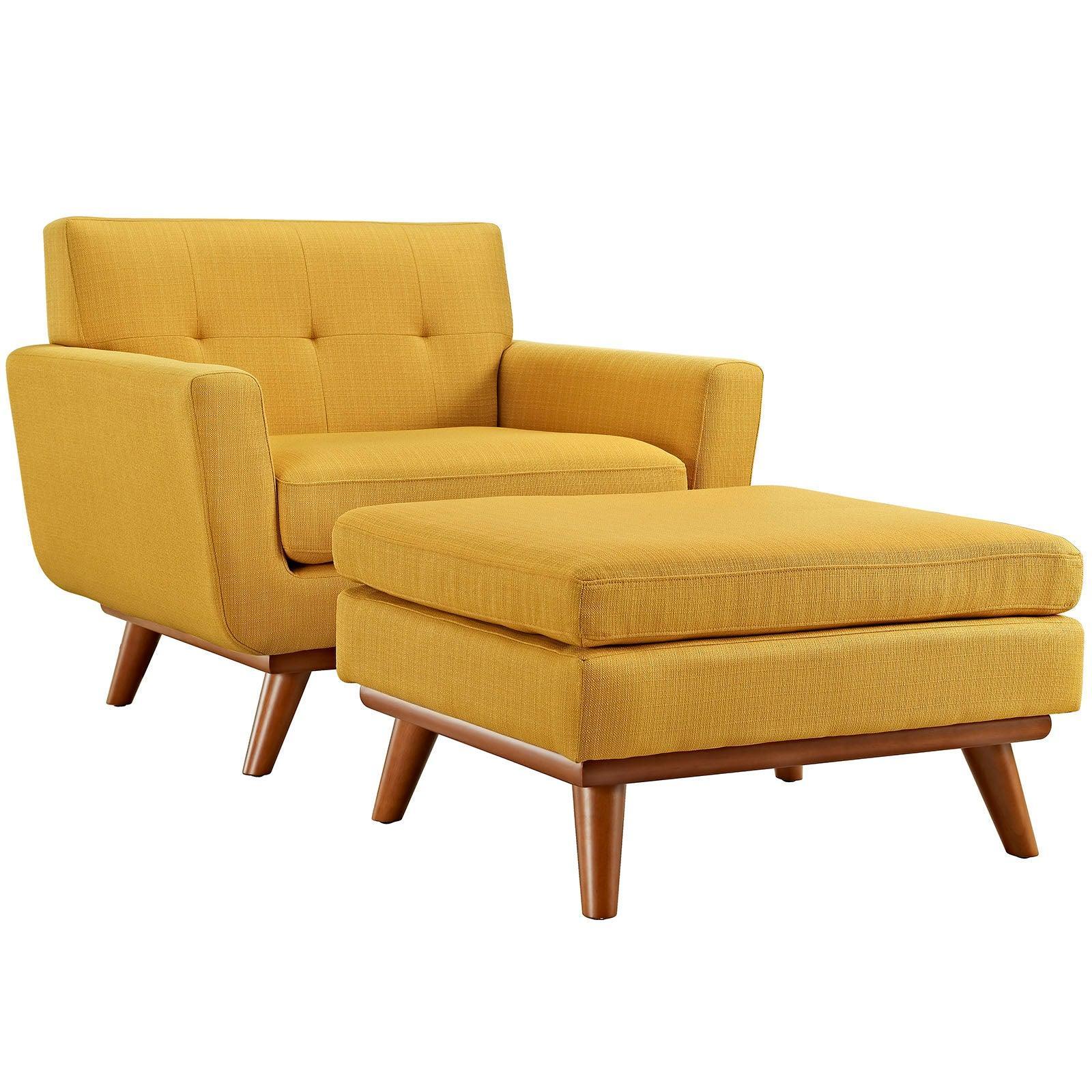 Modway Engage 2 Piece Armchair and Ottoman FredCo