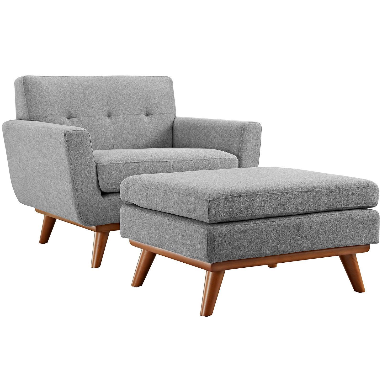 Modway Engage 2 Piece Armchair and Ottoman FredCo