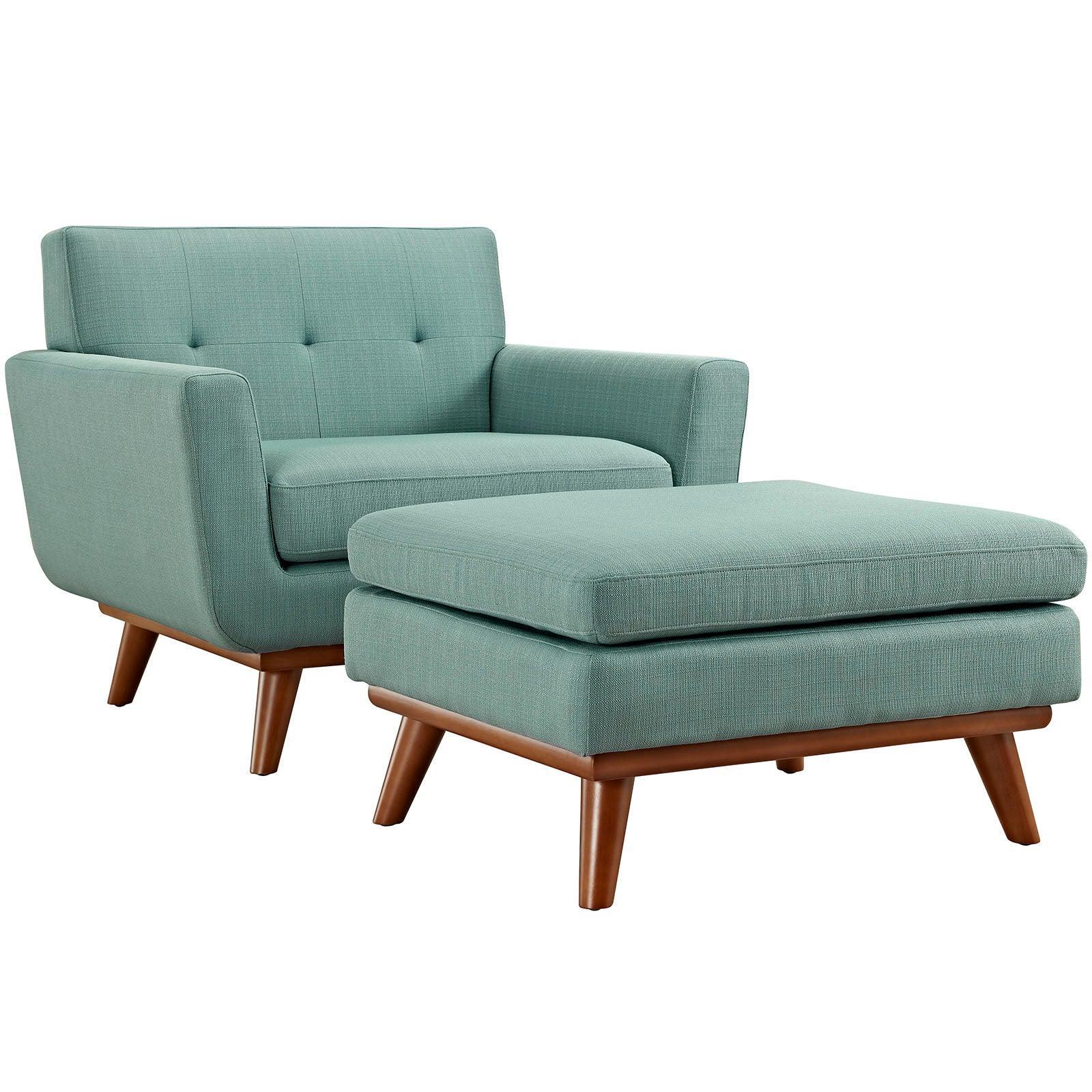 Modway Engage 2 Piece Armchair and Ottoman FredCo