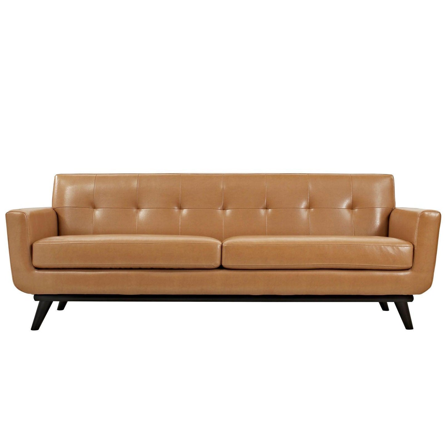 Modway Engage 3 Piece Leather Living Room Set FredCo