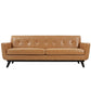 Modway Engage 3 Piece Leather Living Room Set FredCo