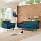 Modway Engage Armchair and Loveseat Set of 2 FredCo