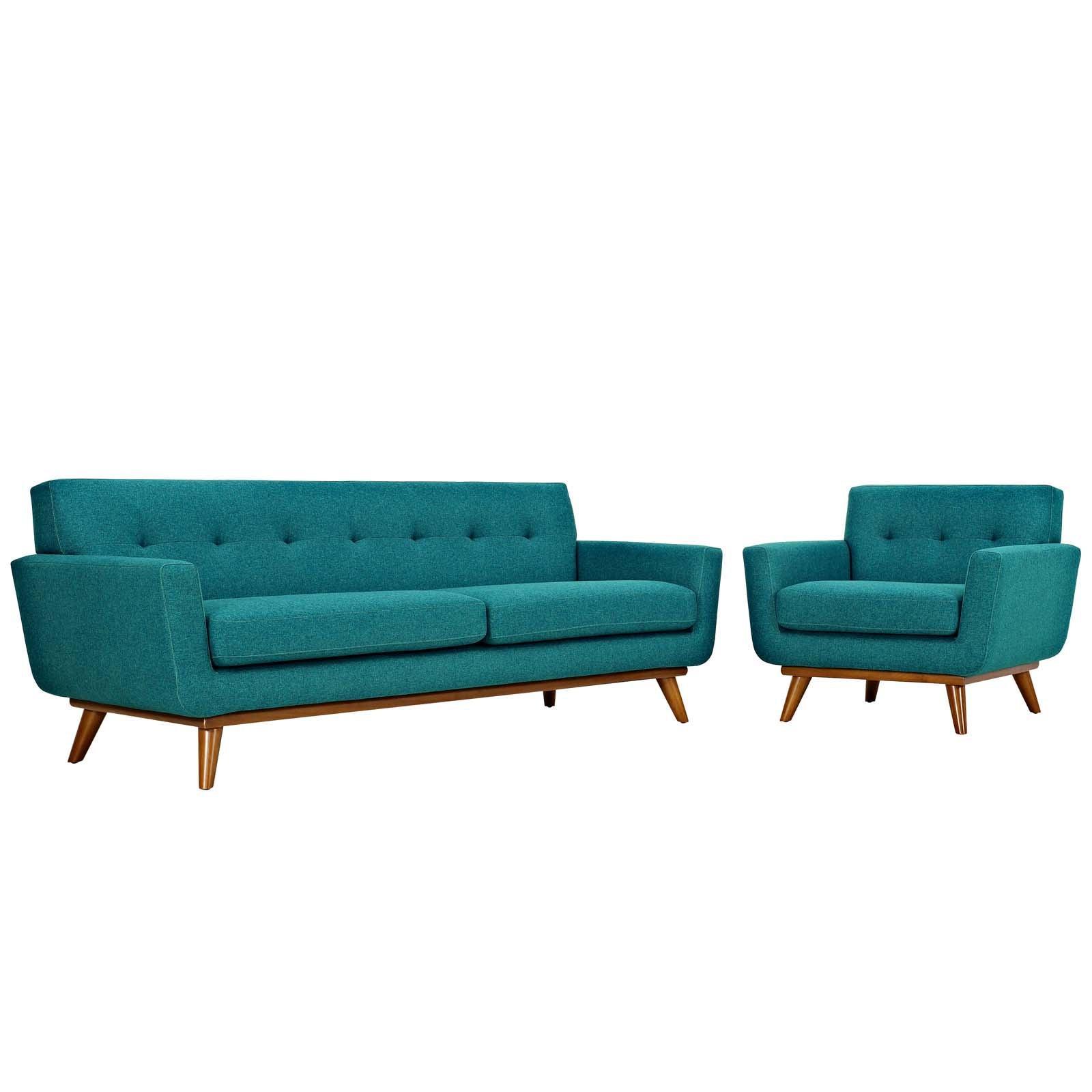 Modway Engage Armchair and Sofa Set of 2 FredCo