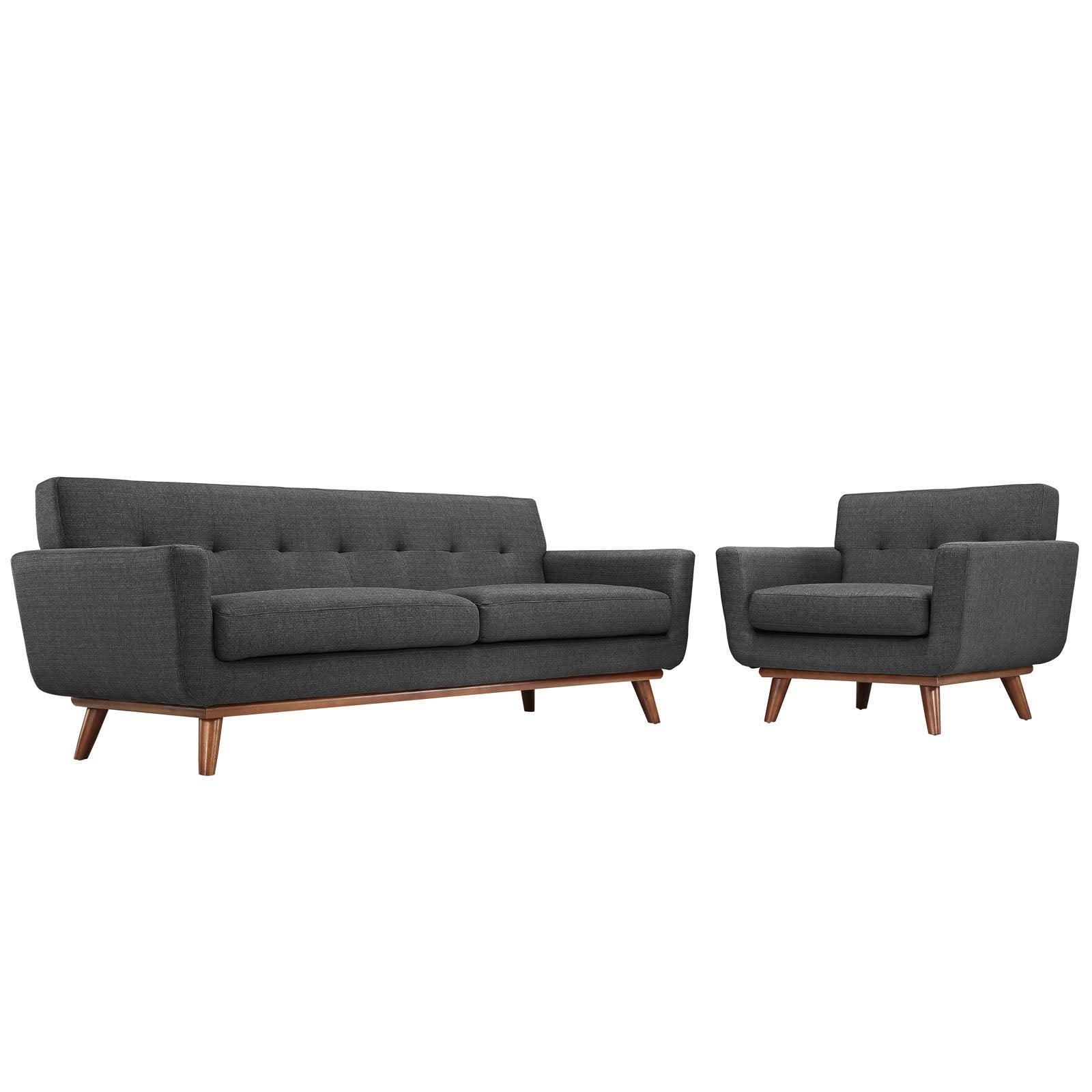 Modway Engage Armchair and Sofa Set of 2 FredCo