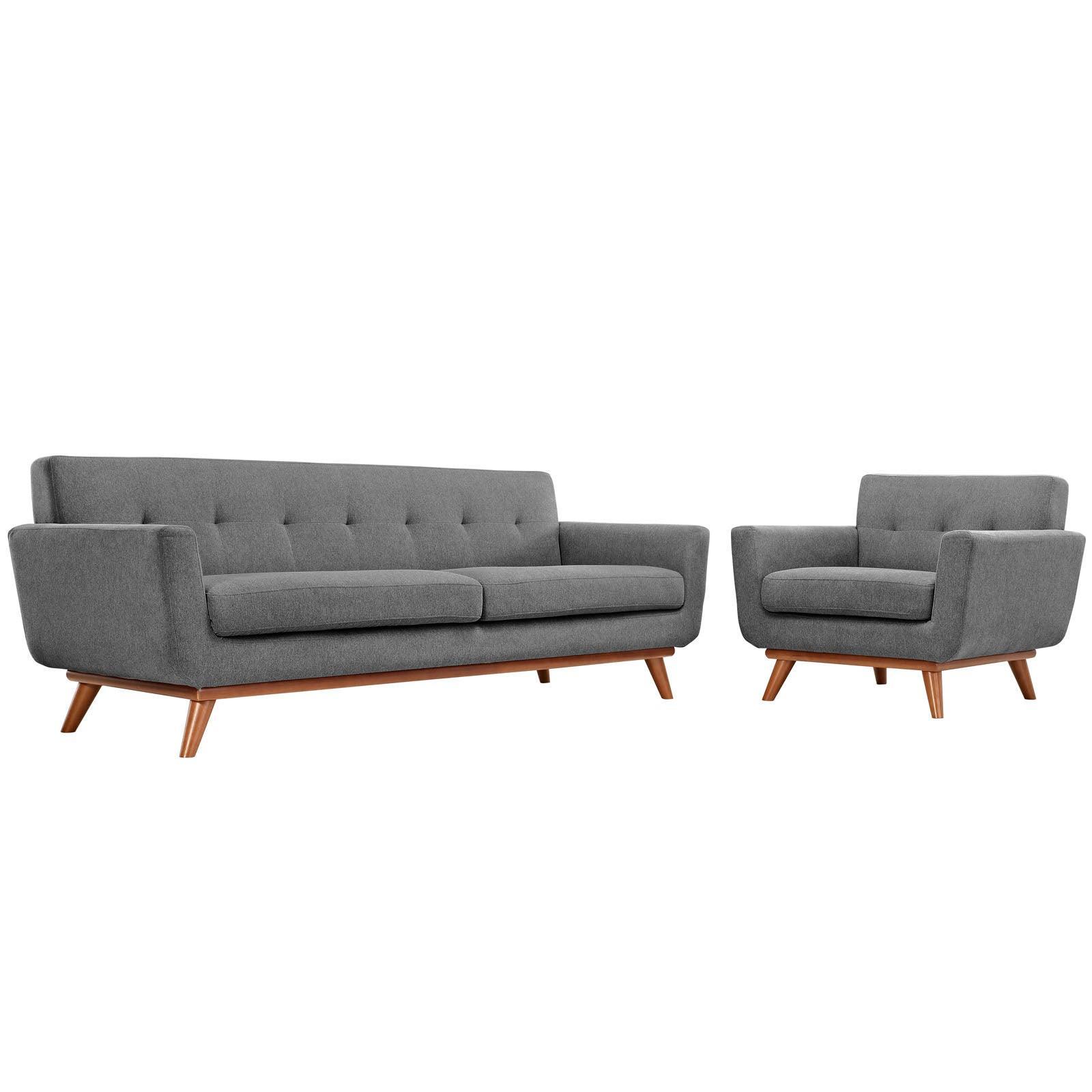 Modway Engage Armchair and Sofa Set of 2 FredCo