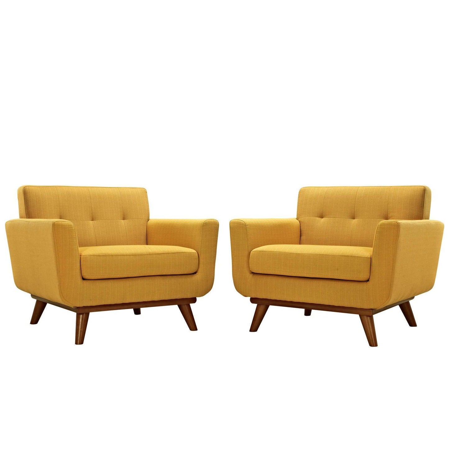 Modway Engage Armchair Wood Set of 2 FredCo