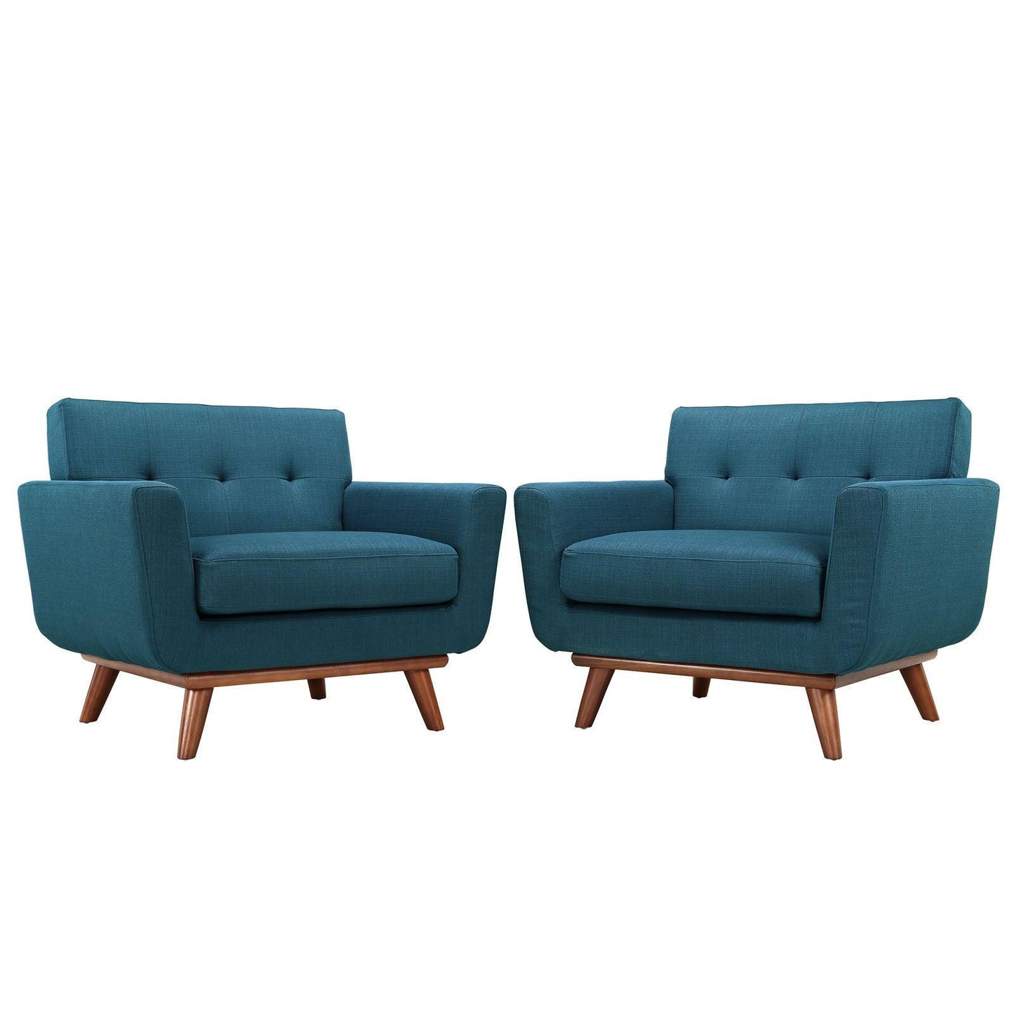 Modway Engage Armchair Wood Set of 2 FredCo