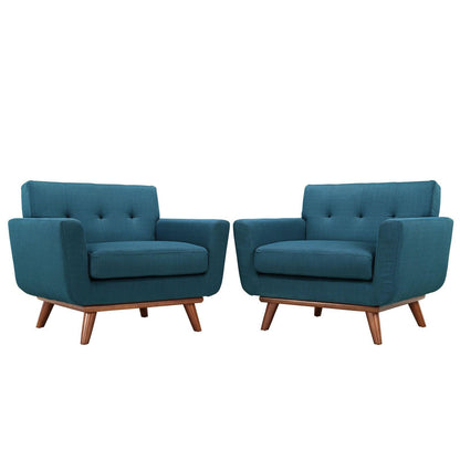 Modway Engage Armchair Wood Set of 2 FredCo