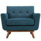Modway Engage Armchair Wood Set of 2 FredCo