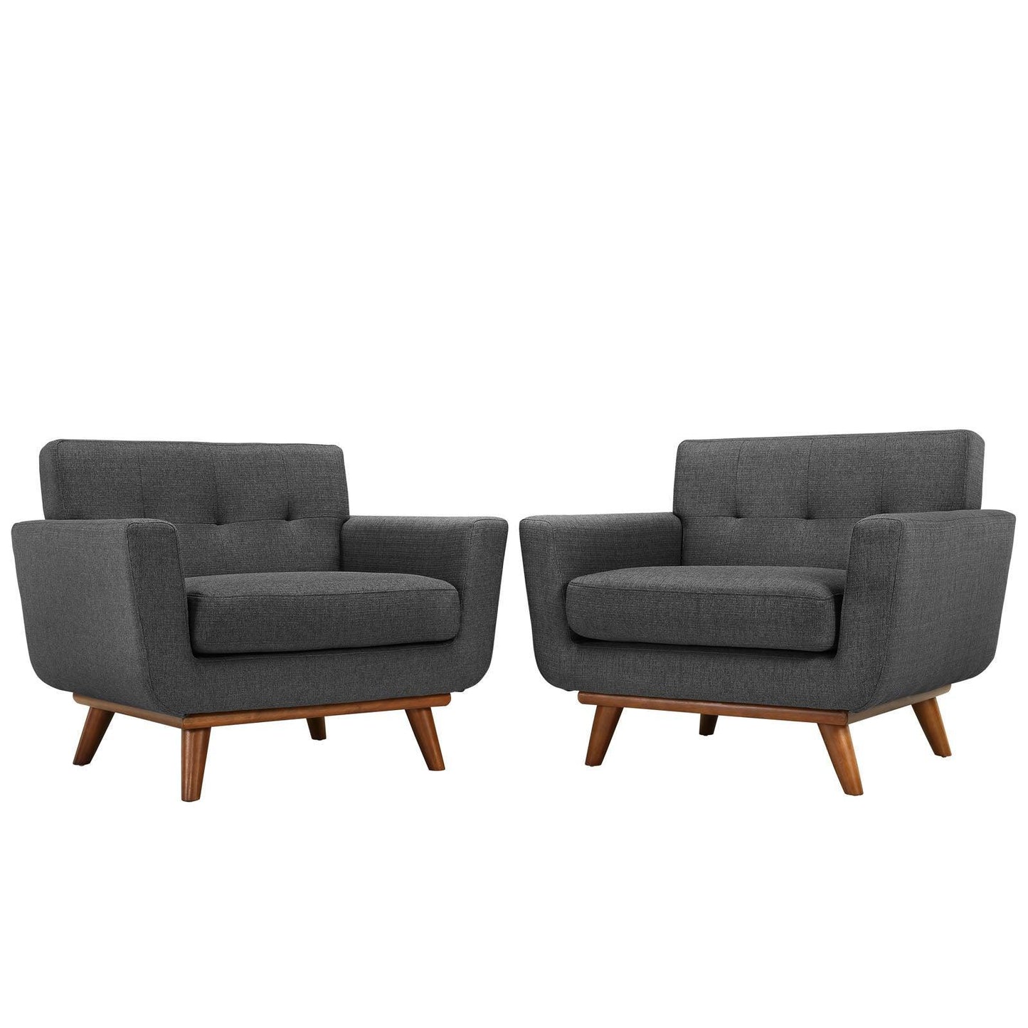 Modway Engage Armchair Wood Set of 2 FredCo