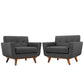 Modway Engage Armchair Wood Set of 2 FredCo
