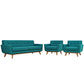 Modway Engage Armchairs and Sofa Set of 3 FredCo