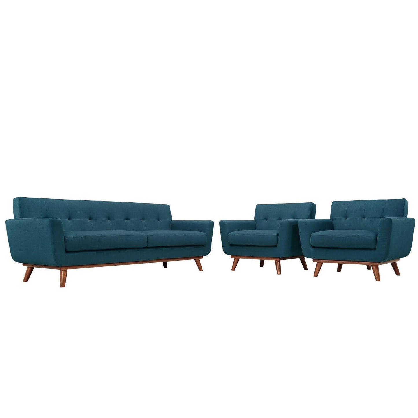 Modway Engage Armchairs and Sofa Set of 3 FredCo