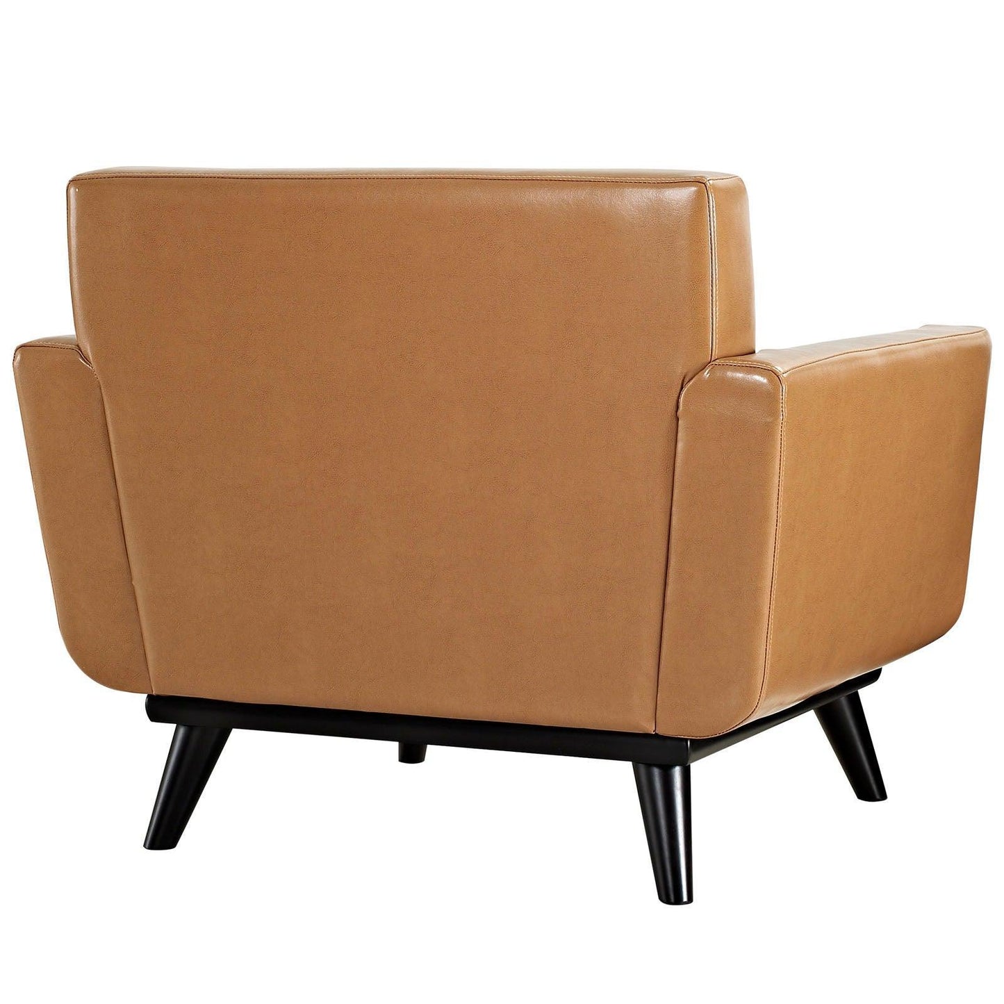 Modway Engage Bonded Leather Armchair FredCo