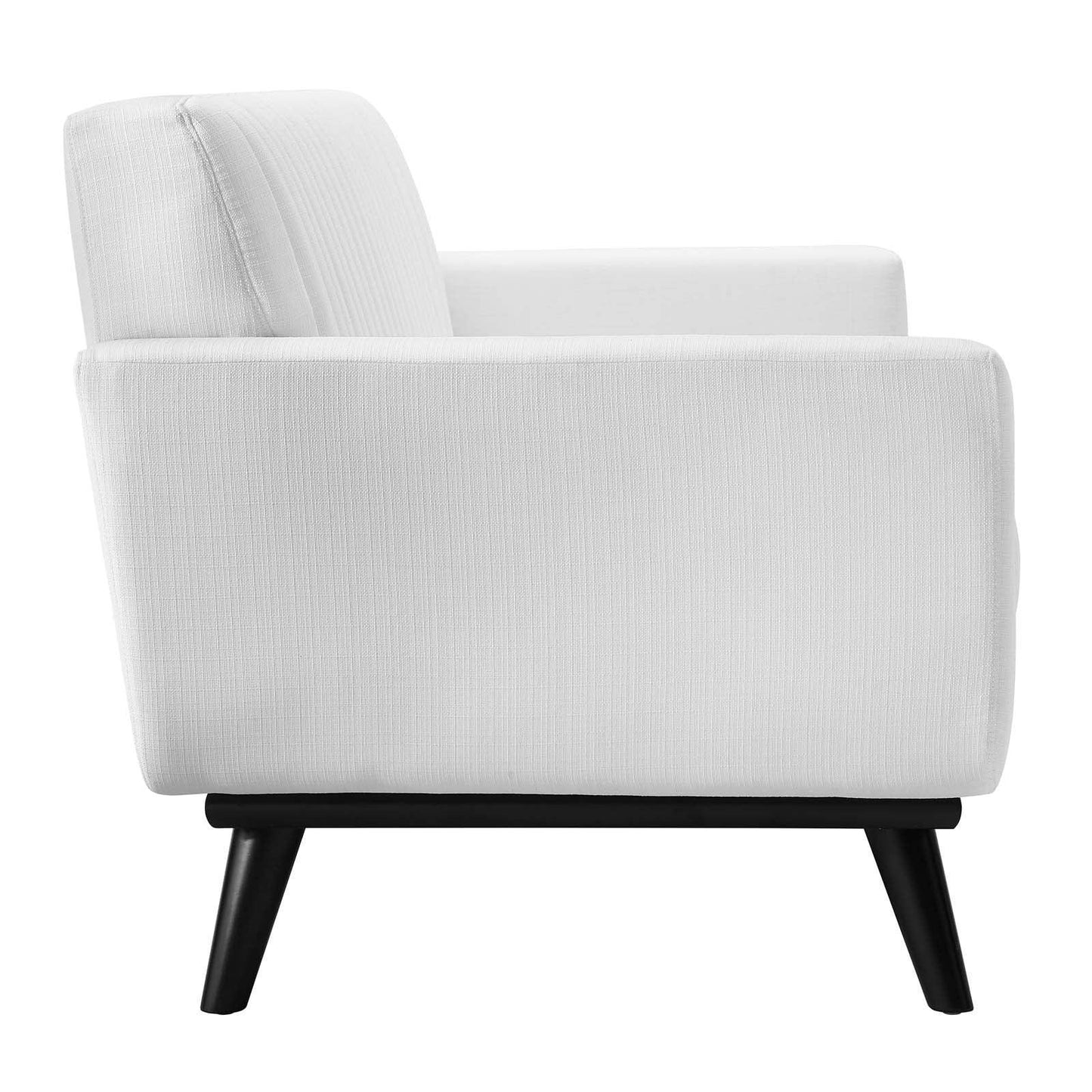 Modway Engage Channel Tufted Fabric Loveseat FredCo