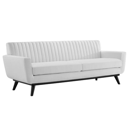 Modway Engage Channel Tufted Fabric Sofa FredCo
