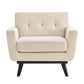 Modway Engage Herringbone Fabric Armchair FredCo