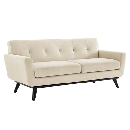 Modway Engage Herringbone Fabric Loveseat FredCo
