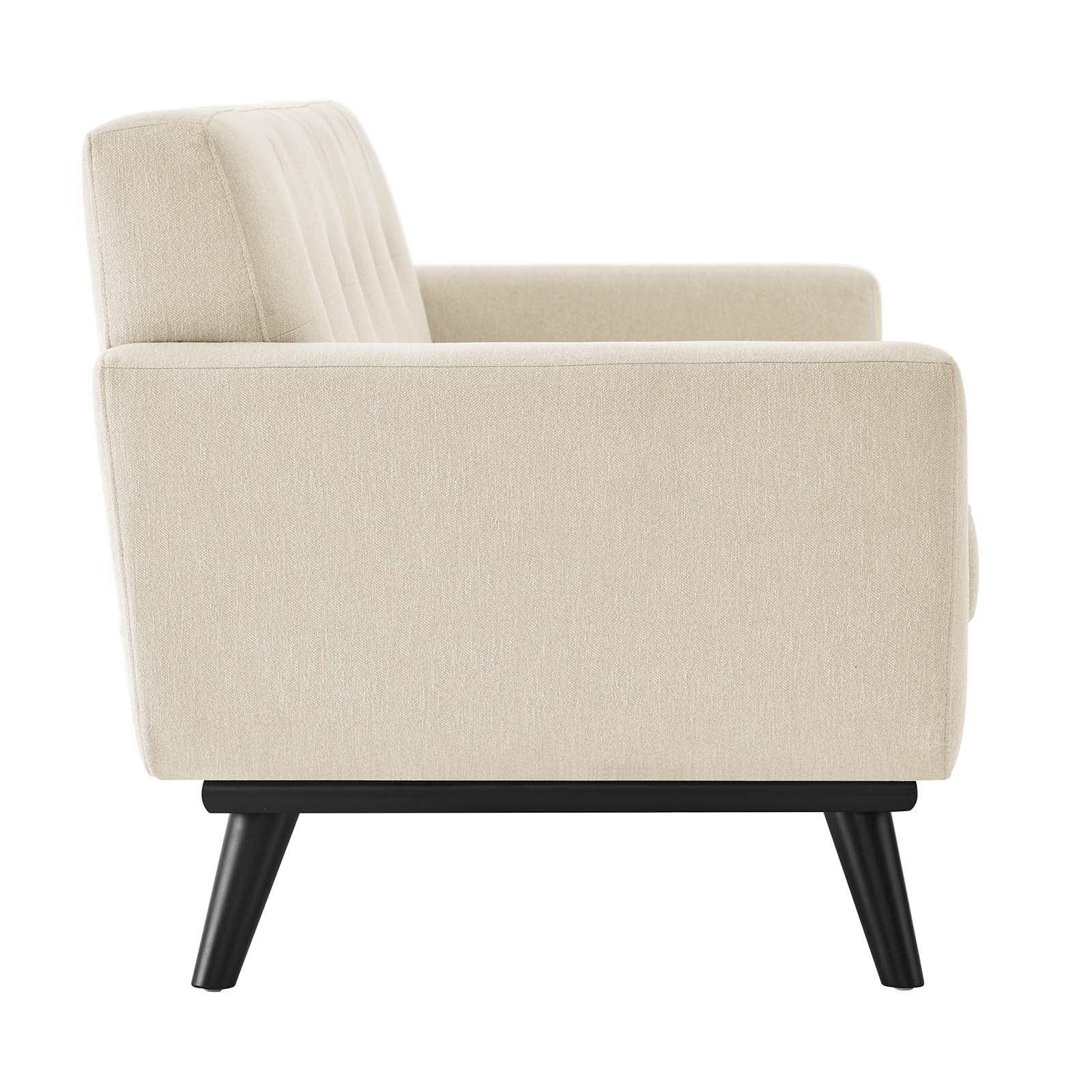 Modway Engage Herringbone Fabric Loveseat FredCo