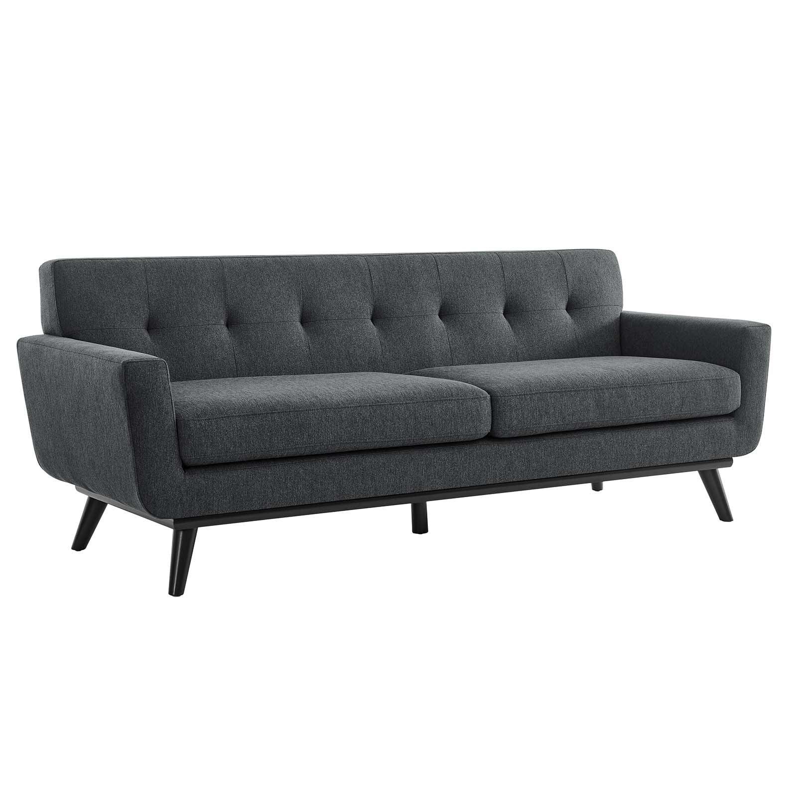 Modway Engage Herringbone Fabric Sofa FredCo
