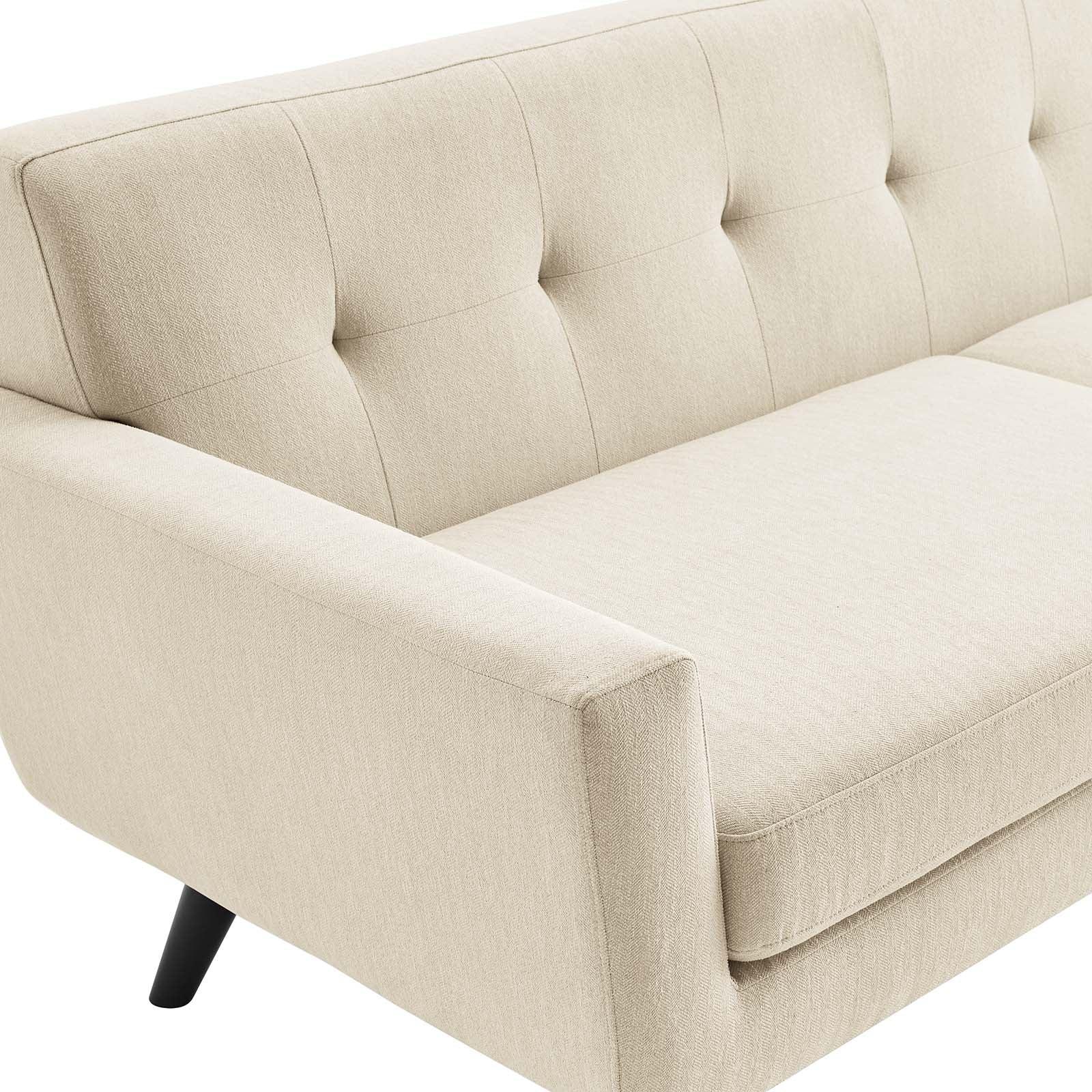 Modway Engage Herringbone Fabric Sofa FredCo