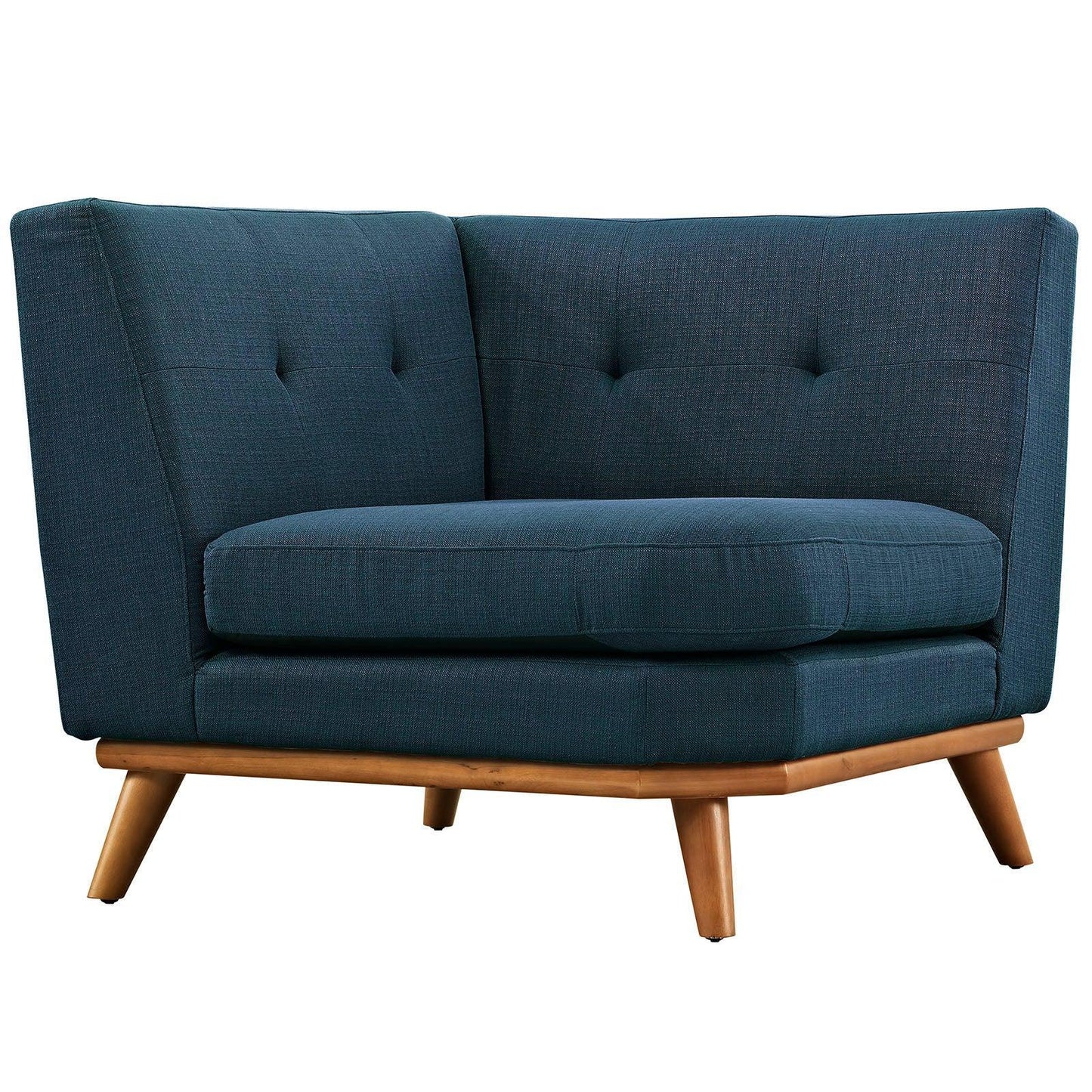 Modway Engage L-Shaped Upholstered Fabric Sectional Sofa FredCo