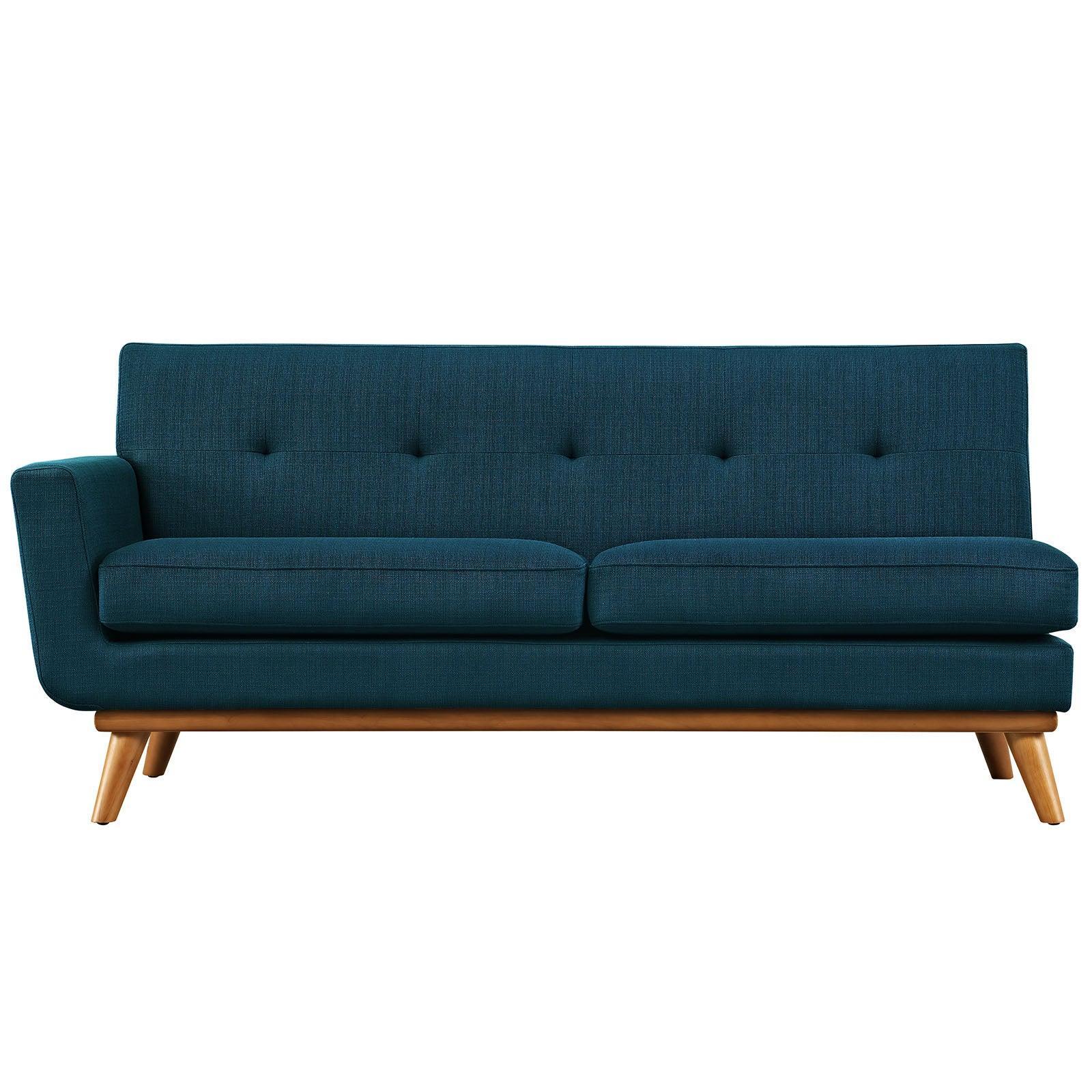 Modway Engage Left-Arm Upholstered Fabric Loveseat FredCo