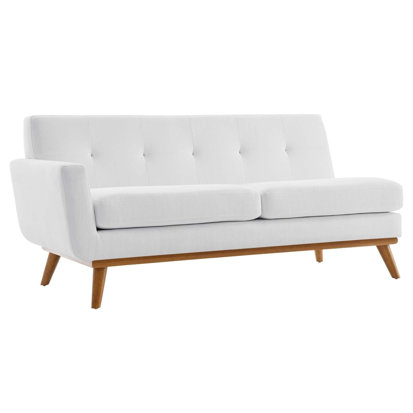 Modway Engage Left-Arm Upholstered Fabric Loveseat FredCo