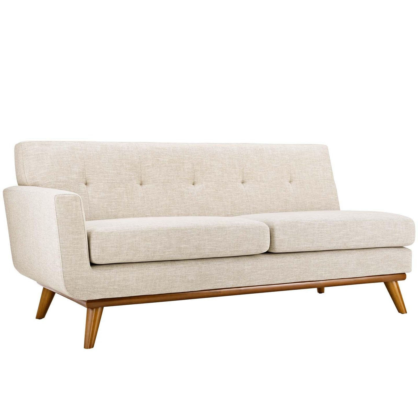 Modway Engage Left-Arm Upholstered Fabric Loveseat FredCo