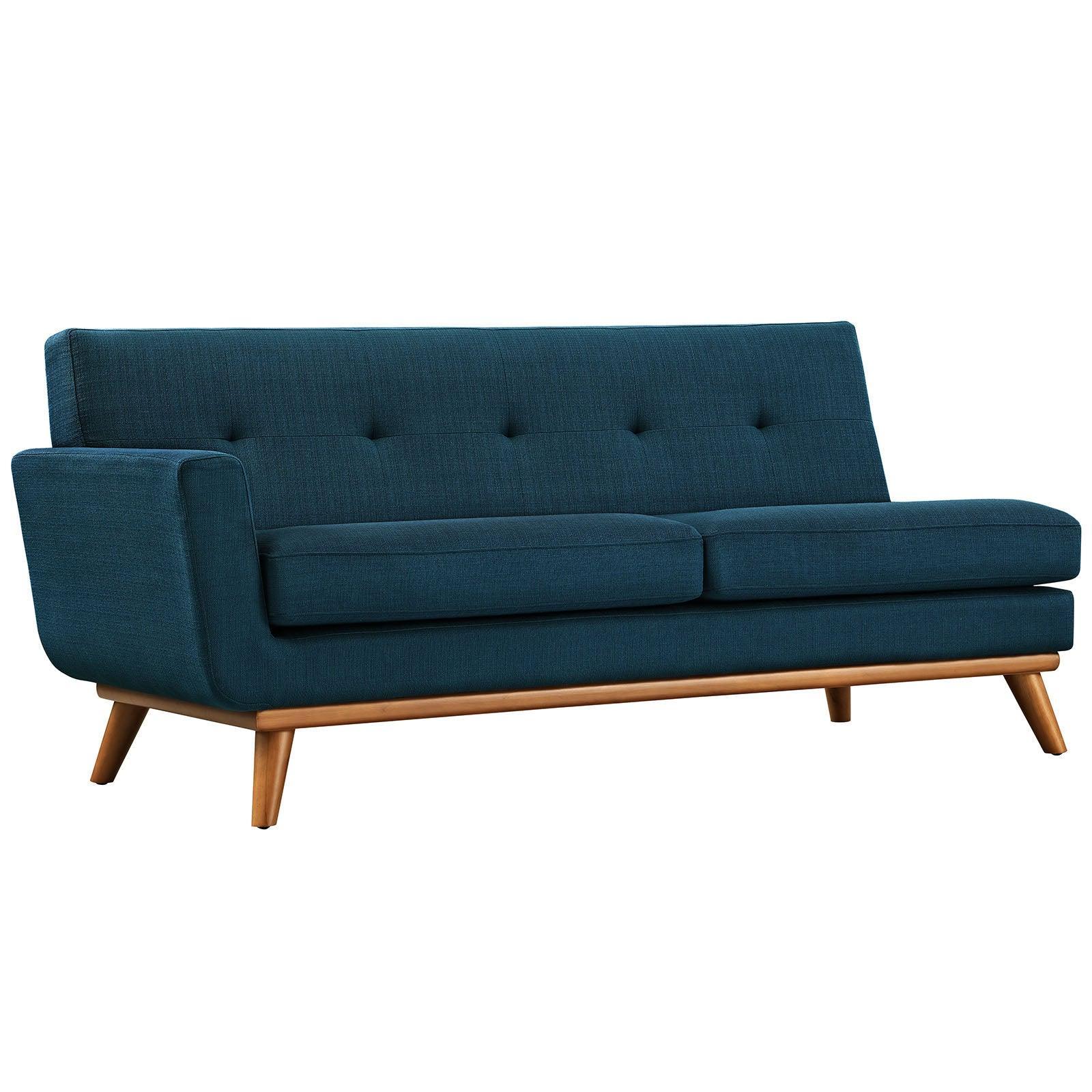 Modway Engage Left-Arm Upholstered Fabric Loveseat FredCo
