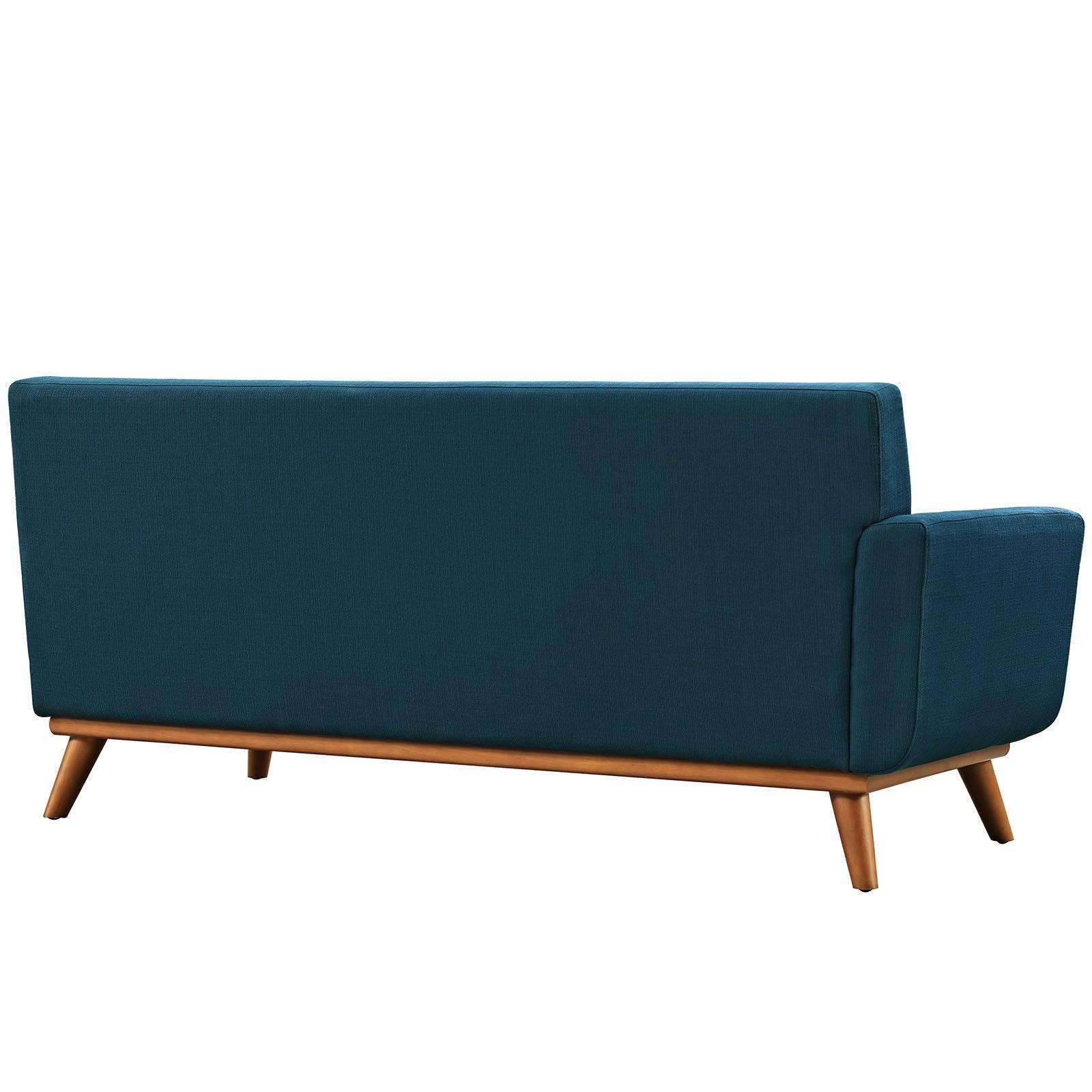 Modway Engage Left-Arm Upholstered Fabric Loveseat FredCo