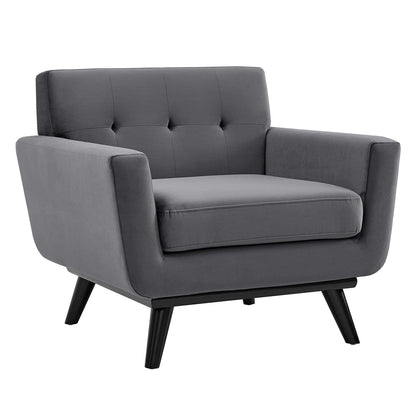 Modway Engage Performance Velvet Armchair FredCo