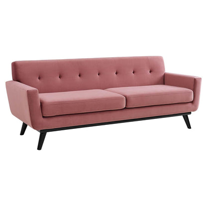 Modway Engage Performance Velvet Sofa FredCo