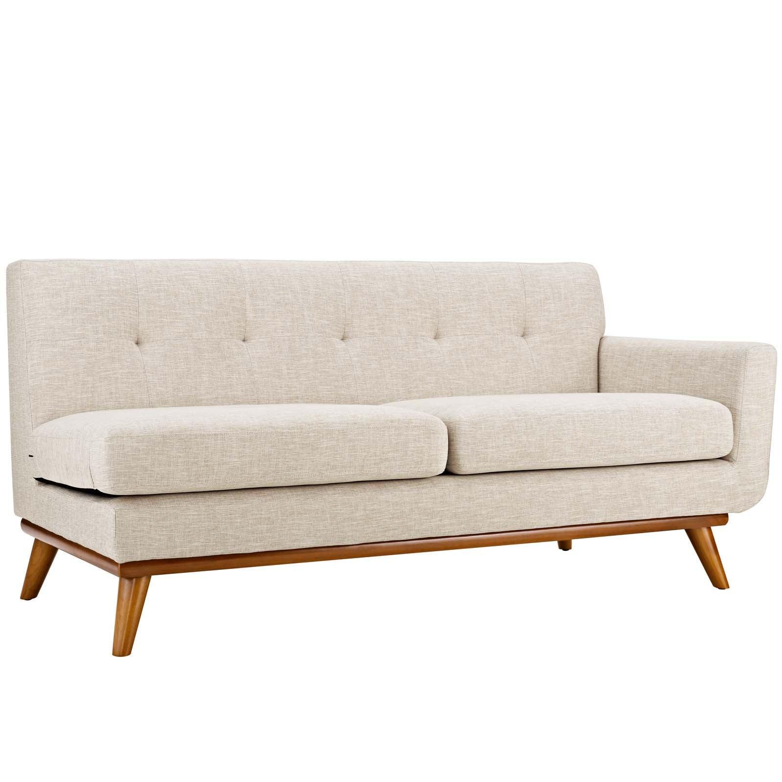 Modway Engage Right-Arm Upholstered Fabric Loveseat FredCo