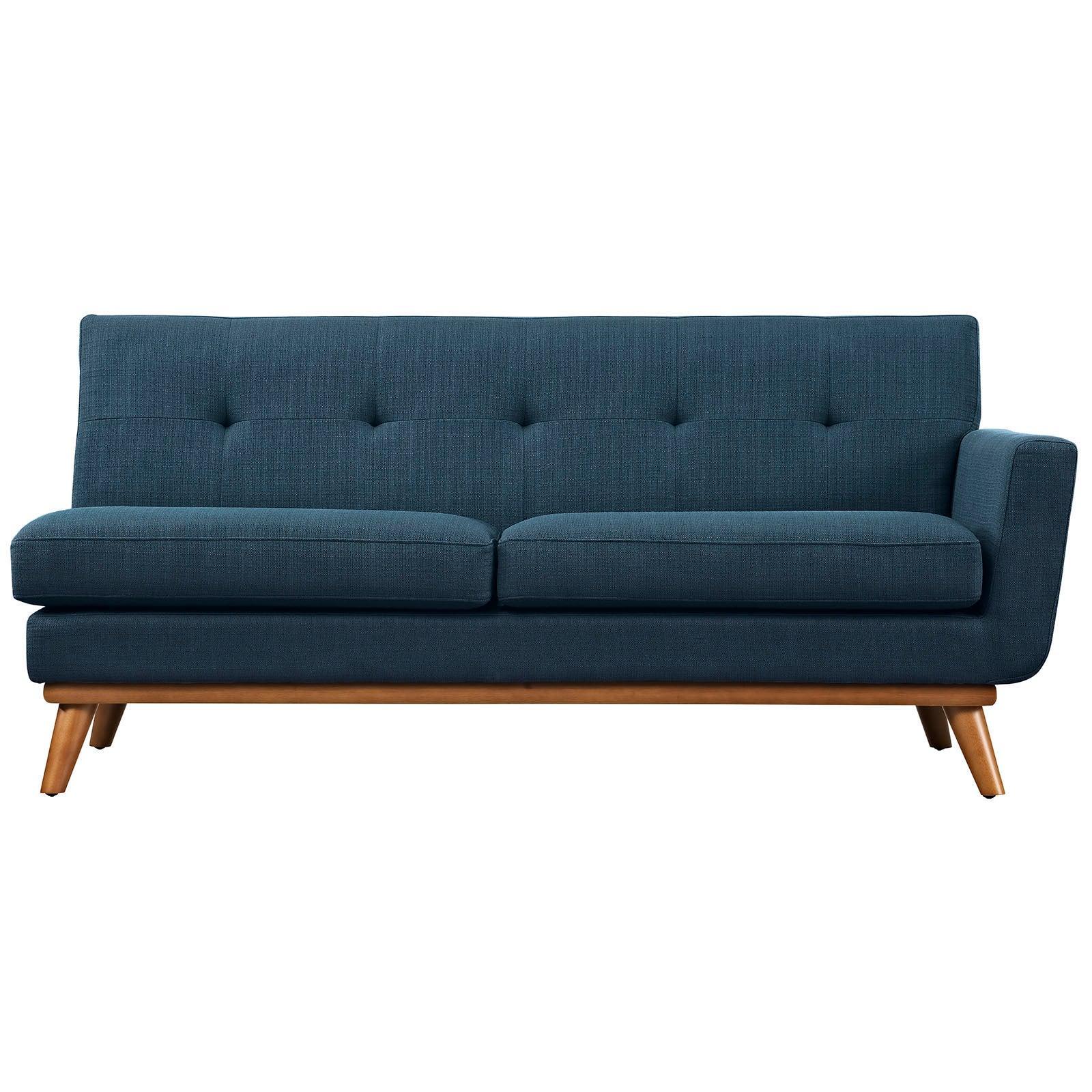 Modway Engage Right-Arm Upholstered Fabric Loveseat FredCo