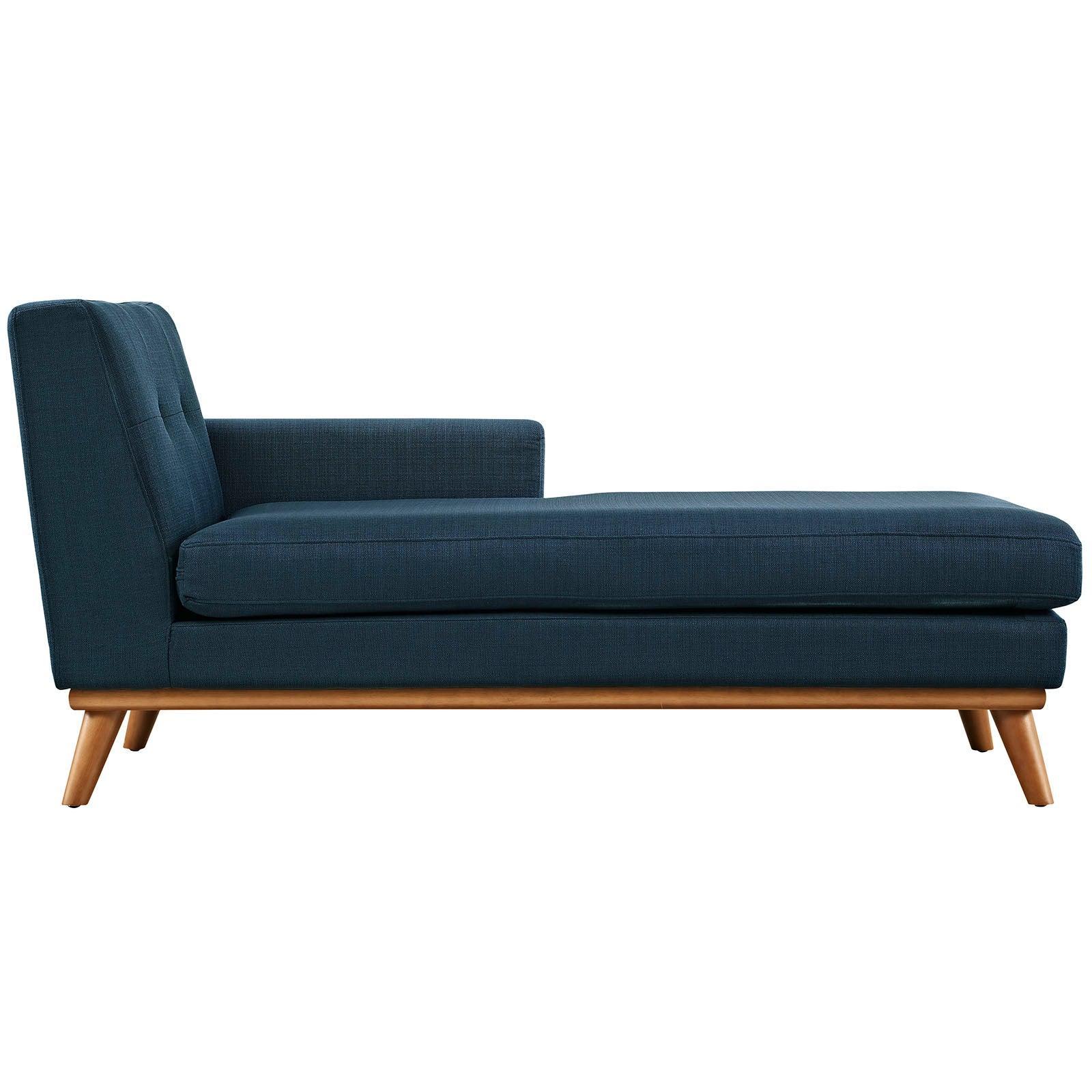 Modway Engage Right-Facing Upholstered Fabric Chaise FredCo