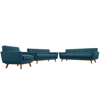 Modway Engage Sofa Loveseat and Armchair Set of 3 FredCo